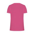 thumbnail image 5 of Timegard Hauts pour Femmes Col Rond Manches Courtes en Maille Bouffante Confortable Été Décontracté Ample Chemise Haut Blouse, 5 of 5
