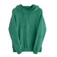 thumbnail image 2 of Chandail à Capuche Femme Manches Longues Chandail à Capuche Haut Longs Chandails pour Femmes, 2 of 6