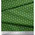 thumbnail image 3 of Soimoi Poly Georgette Fabric Dot & Floral Artistic Print Sewing Fabric Yard 42 Inch Wide, 3 of 5