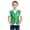 Green, variant on PMVFHDE Carnival Themed Boys Vest With Cut Square Patchwork Sequin Applique For Stage Performance Party Wear Hot Pink,2-3Years