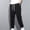 Black, variant on Viluyesy Mens Jogger Sweatpants Elastic Waist Drawstring Jogger Pants Straight Leg Soft Baggy Pants with Pockets Black Size 2XL