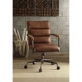 thumbnail image 2 of ACME Harith Executive Office Chair in Retro Brown Top Grain Leather, 2 of 2