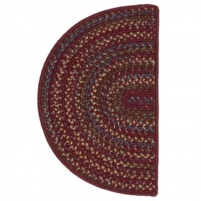 Colonial Mills WY71A031X046 31 x 46 in. Worley Slice Area Rug, Burgundy