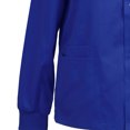 thumbnail image 3 of Veste de Sarrau pour Femmes, Tenue de Travail, Fermeture à Boutons-Pression à l'Avant, Veste de Réchauffement pour Sarraus, 3 of 4