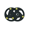 thumbnail image 5 of HAJEX Olympic Rubber Tri-Grip Plates Set 2 inch - 693LB Set - ( 5.5LB, 11LB, 22LB, 33LB, & 44LB), 5 of 5