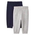 thumbnail image 1 of George Infants' Gender Inclusive Fleece Jogger 2-Pack, 1 of 2