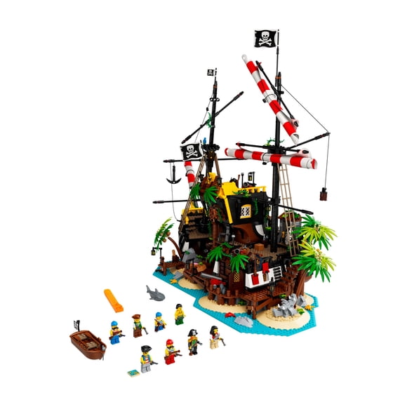 LEGO Ideas 21322 Pirates of Barracuda Bay 2,545 Pieces Block Building Set