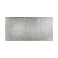thumbnail image 1 of FASÄDE Easy Installation Audrey Crosshatch Silver Wall Panel (4' x 8' Panel), 1 of 1