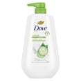 thumbnail image 1 of Dove Nettoyant Corporel Concombre + Thé Vert Rafraîchissant Hydratant, 905 ml, 1 of 7