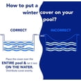thumbnail image 3 of 16' x 24' Elite Pro-Shield Oval Winter Pool Cover, 3 of 5