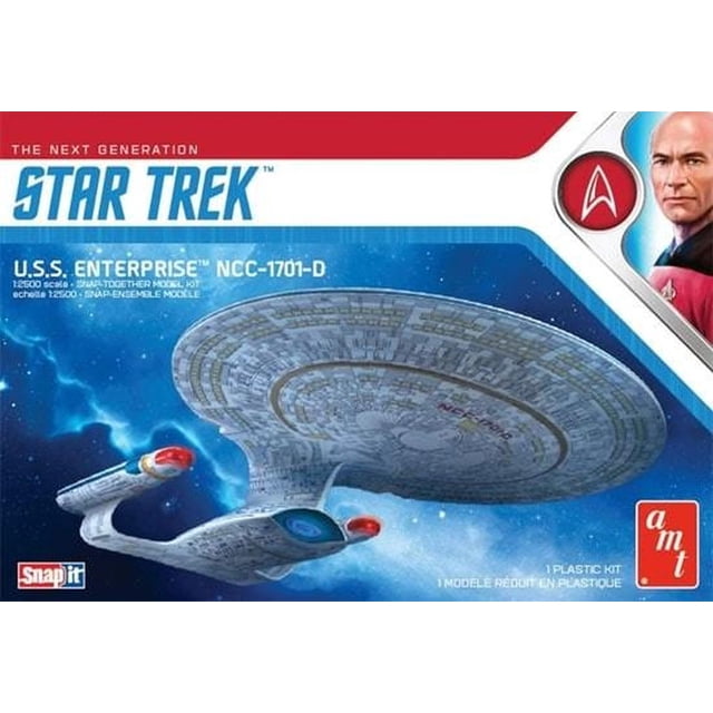 AMT Star Trek U.s.s. Enterprise D The Next Generation Snap Kit