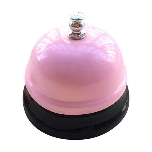 Anneau de Cloche de Comptoir d'Hôtel en Métal Réception Restaurant Cuisine Bar Service Appel