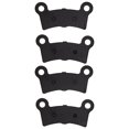 thumbnail image 3 of Niche Rear Brake Pad for Harley-Davidson Street Glide Semi-Metallic Motorcycle 2 Pack 519-KPA2468D, 3 of 5