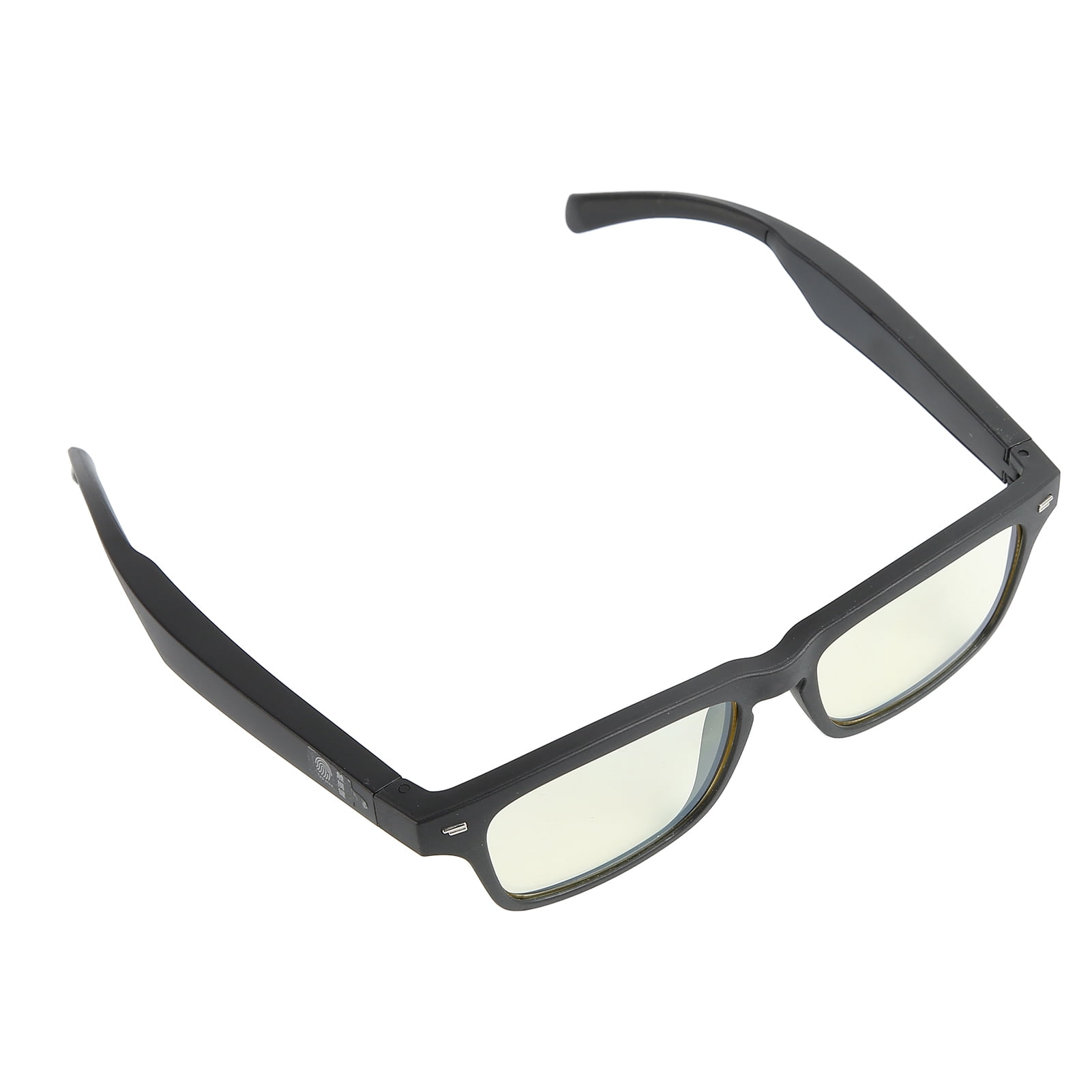 Glasses, Smart Headphone Glasses Touch Control Bone Conduction Noise Reduction HD Calling Waterproof  for Cycling for Phone B