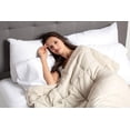 thumbnail image 3 of Safdie & Co. Weighted Blanket Taupe, 3 of 3