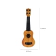 thumbnail image 3 of C 14 Inch Kids Musical Toy Ukulele Guitar Beginner Instrument With 4 Strings Mini Guitar For Early Educational Play For Toddlers, 3 of 9