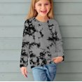 thumbnail image 4 of RXIRUCGD Chemises à Manches Longues pour Filles, Col Rond Mignon, Blouses Décontractées Élégantes (Gris, Taille : 13 Ans), 4 of 6