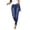 Navy, variant on Bigersell Women Ribcage Straight Ankle Jeans Full Length Pants Jeans Womens Hole Button Zipper Pocket Jeans Casual Denim Flares Wide Leg Slim Pants Jeans for Ladies High Waist