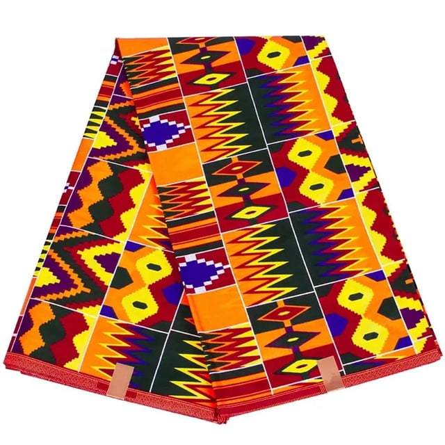 Fabric African Wax Cloth High Quality Fabric New Design Package Content ...