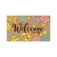 thumbnail image 2 of TIMIFIS Polyester Fiber Carpet, Easter Welcome Doormat Indoor Easter Doormat Easter Eggs Outdoor Mat Non Slip Front Porch Rug for Home Entrance Decoration Home Decor, 2 of 6