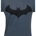 thumbnail image 2 of Wicked Tees Mens BATMAN Short Sleeve HUSH LOGO T-Shirt Tee, 2 of 5