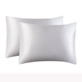 thumbnail image 1 of Silk Pillowcase for Hair and Skin Simulated Silk Pillowcase for Hair and Skin - Simulated Silk Pillowcase 2 Sets 20X26 Inches with Envelope Closure, Gift for Women Men, 1 of 5