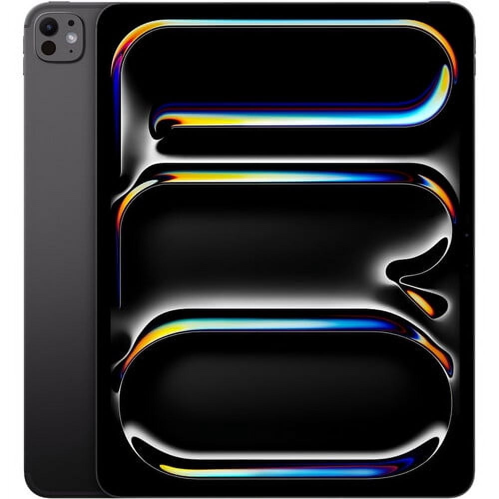 Refurbished (Fair) - Apple iPad Pro w/Face ID (2024) 13" Tablet - Space Black (Apple M4 / 8 GB RAM / 256 GB eMMC / MacOS)
