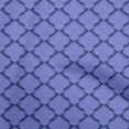 thumbnail image 1 of oneOone Georgette Viscose Dark Blue Fabric Asian Block Print Craft Projects Decor Fabric Printed By The Yard 42 Inch Wide, 1 of 4