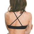 thumbnail image 2 of MIASHUI Bras for Women Thread Triangle Bra Wireless Lightly Lined Bralette Top Beauty Back Out Mini Bras, 2 of 9