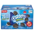 thumbnail image 1 of OREO Minis Biscuits-sandwiches au chocolat, 20 sachets, 1 of 15