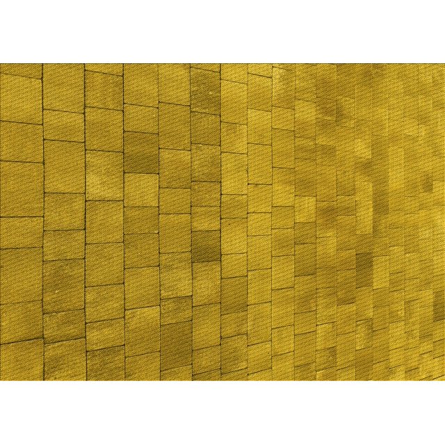 Ahgly Company Tapis d'Intérieur Lavables en Machine, Rectangle Transitionnel, Brun Bisque, 5' x 8'