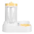thumbnail image 3 of Pet Feeder and Water Dispenser Set, 2 in 1 Detachable Automatic Cat Food Water Dispenser with Transparent Window for Small to Medium Pups, Kittens, Rabbits, 3 of 7