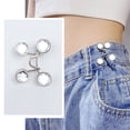 thumbnail image 2 of DIY Knitting Craft - Pant Waist Tightener Button Clip No Sewing Required Easy Install Adjustable Jeans Pin Replacement Caters To DIY Enthusiasts, 2 of 8
