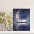 thumbnail image 2 of Mystical Moonlit Forest Canvas Wall Art 15.75x11.81 Inches, 2 of 8