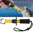 thumbnail image 4 of Fish Grip Holder, Stainless Steel Fish Lip Gripper Anti Slip One Hand Operation  For Outdoor Fishing Red,Gold, 4 of 8