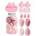 thumbnail image 1 of 12-Piece Makeup Sponge Set for Flawless Foundation Blending Soft Reusable Beauty Blenders, 1 of 8