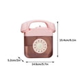 thumbnail image 4 of Meitianfacai Creative Telephone Shaped Water Bottle, 13.5oz Kids' Water Battle with Adjustable Shoulder Straps,Leak Proof Bottle Gift for Your Kids, 4 of 7