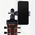 thumbnail image 4 of Guitar Phone Mount,  Sturdy Easy Using Wide Application Guitar Head Phone Holder Mount Multifunctional  for Horizontal and Vertical Selfie, 4 of 7