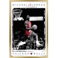 thumbnail image 1 of Michael Jordan - Dunk Wall Poster, 14.725" x 22.375" Framed, 1 of 4