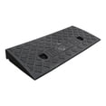 thumbnail image 2 of Esquirla Curb Ramp AntiSlip Easy to Use Roadside Slope Pad for Trailers Driveway Cars Black 50cmx22cmx5cm, 2 of 8