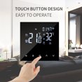 thumbnail image 3 of Eccomum WIFI Smart Heating Thermostat Digital Temperature Controller Mobile Phone APP Control Touchscreen LCD Display Week Programmable Water Floor Heating & Gas Boiler Thermostat -freeze for Home S, 3 of 7