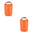 thumbnail image 3 of Transemion Waterproof Dry Bag Roll Top Dry Compression Sack for Rafting Boating Hiking Camping 75L orange 8L 2Set, 3 of 6
