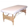 thumbnail image 1 of Massage Bed Fitted Sheets - Standard Percale (6 Pack) 39x80x9" White, 1 of 1