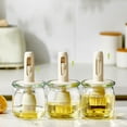 thumbnail image 4 of Glass Oil Bottle with Brush for Cooking Baking and Grilling | High-Temperature Storage Jar for Kitchen Use, 4 of 6