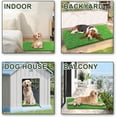 thumbnail image 4 of tamizeot Fresh Patch Grass For Dogs Artificial Turf Grass Outdoor Durable Dog Pad Effective Fake Artificial L, 4 of 6