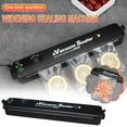 thumbnail image 3 of EGNMCR Vacuum Sealer Machine Black Style Gift Kitchen Vacuum Packer Machine Small Sealing Machine Sealer Machine, 3 of 9