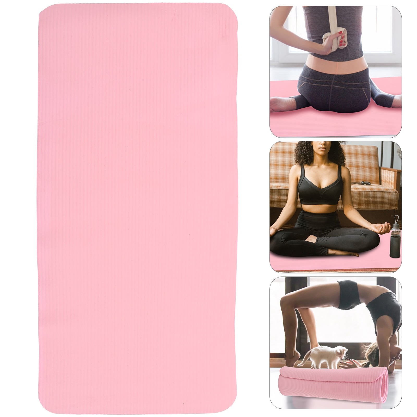 Milisten 1Set Workout Mat for Women TPE Random for Yoga Activities