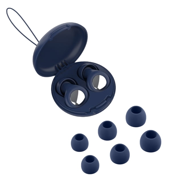 Ear Plugs For Sleeping 45dB Noise Cancelling Ear Plugs For Concerts Focus Travel Work Silicone Hearing Earplugs With 4 Tips (XS L) Reusable Noise Reduction Ear Plug