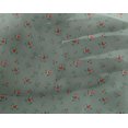 thumbnail image 4 of oneOone Georgette Viscose Fabric Leaves & Rose Flower Print Fabric by Yard 42 Inch Wide, 4 of 4