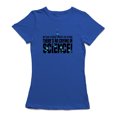 thumbnail image 1 of There Is No Crying In Science Women's Royal Blue T-shirt, 1 of 1